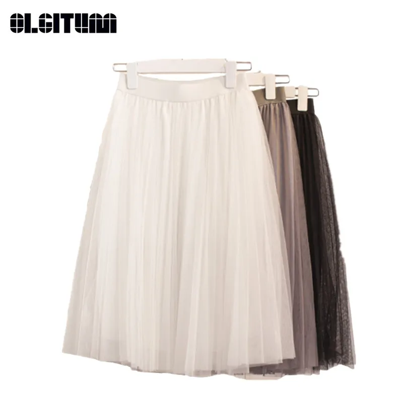 chiffon and tulle skirt