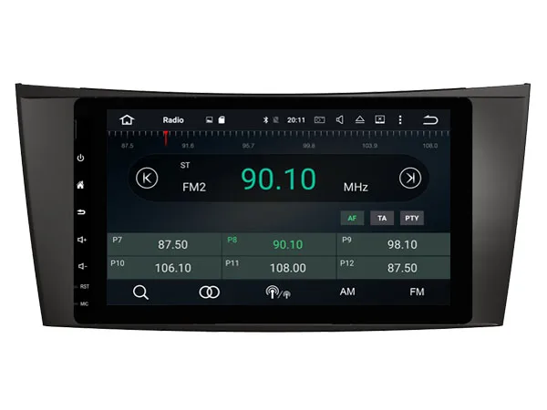 Best Ips screen Android 8.0 Car Dvd Navi Player FOR DECKLESS BENZ CLS W219/E CLASS W211/G-Class W463 gps auto stereo audio multimedia 12