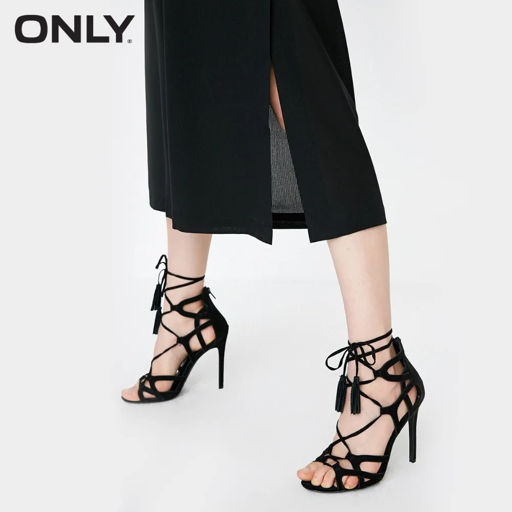 ONLY Cropped loose-leg casual pants female |11836J512 ONLY Cropped loose-leg casual pants female |11836J512