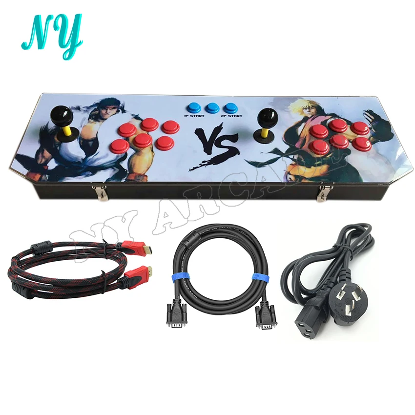 

3D Box 7 2177 IN 1 Arcade Console video game 6S 1388 in 1 Jamma Games Support HDMI VGA USB Output for TV PC PS3 Monito can Pause