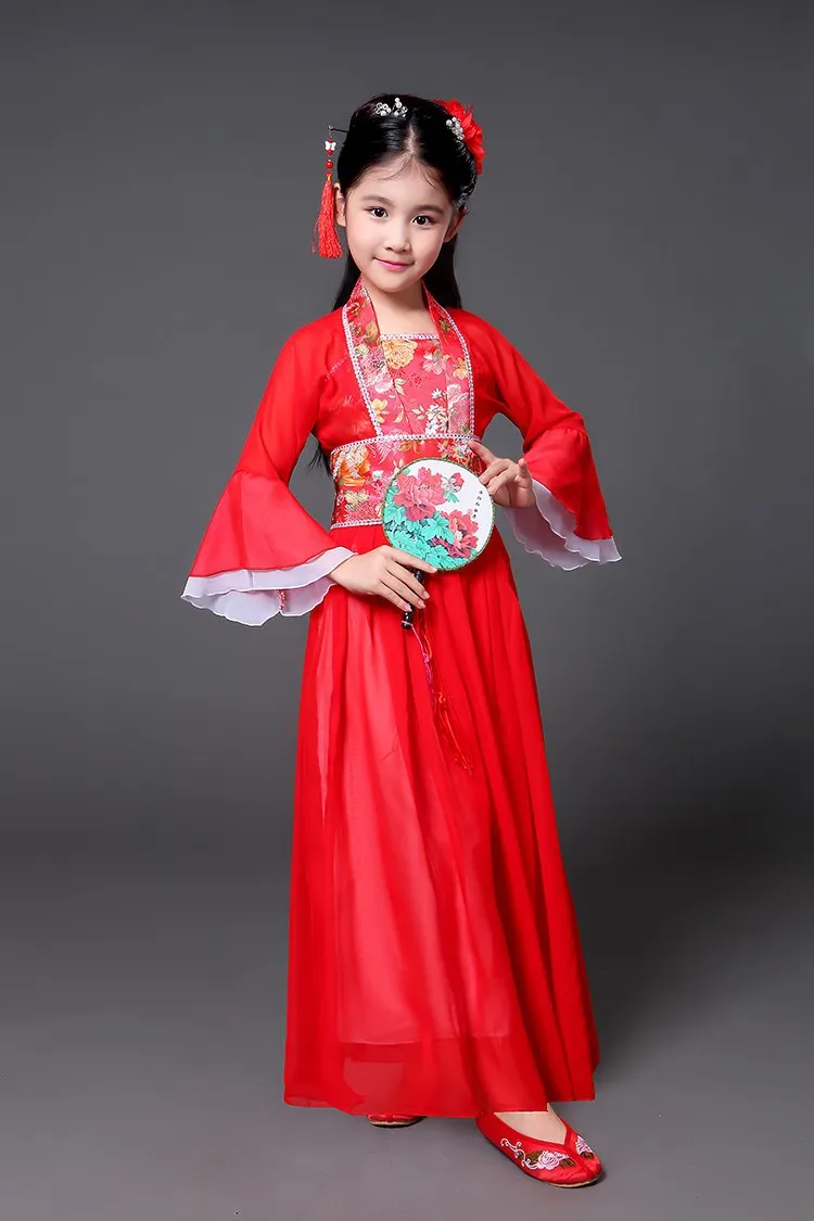 Hanfu Женская сказочная одежда крутая белая светлая Одежда для девочек Одежда для фотосъемки Han Tang одежда для классических танцев