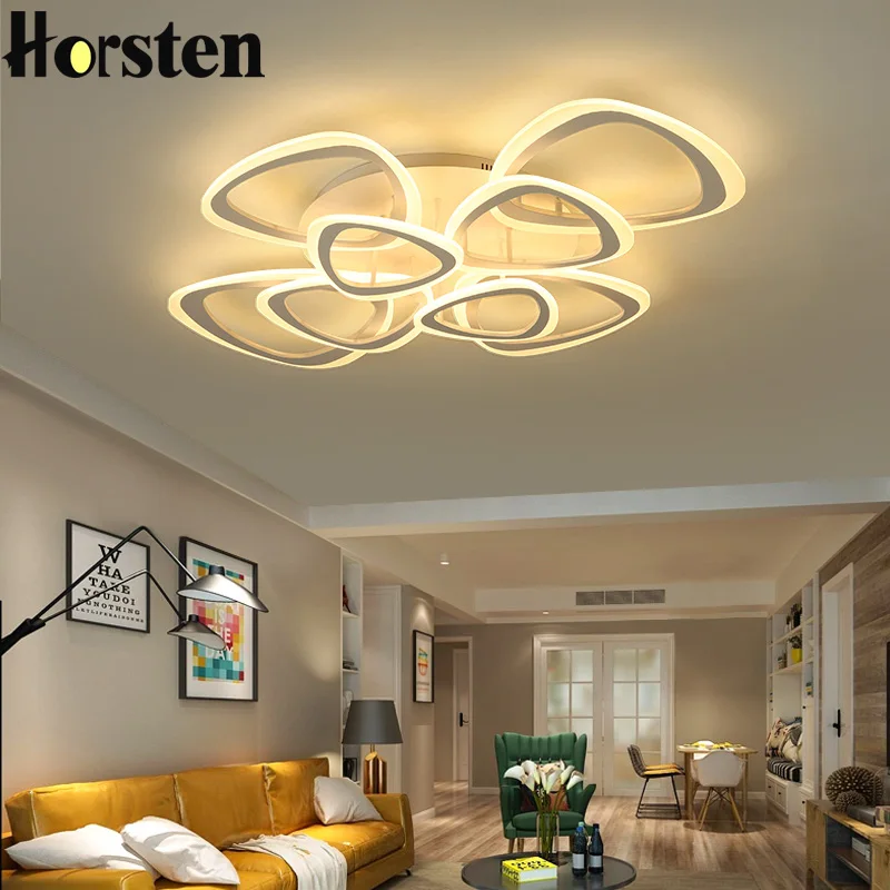 

Modern LED Ceiling Chandeliers Lights For Living Room Bedroom Restaurant Decor Lighting Fixtures Home Dimming Chandelier lamp