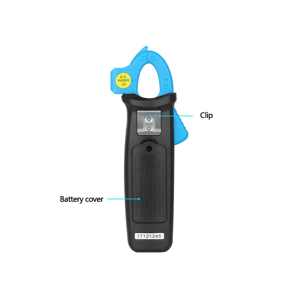 Clamp Meter DC AC Atual 100A 1mA