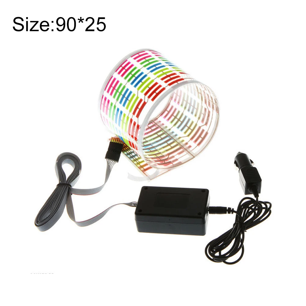 

Music Rhythm Flash Led Decor Equalizer Car Sticker Audio Sound Control