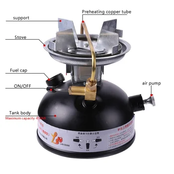 

Mini Liquid Fuel Outdoor Camping Stoves Portable Kerosene Stove