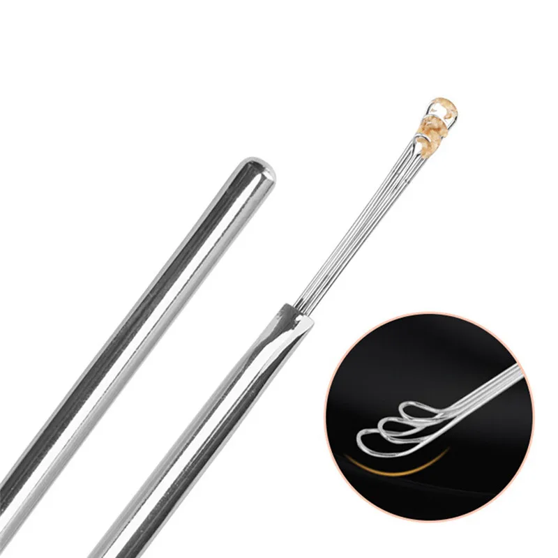 2019-Newest-3-Fork-Ear-Cleaning-Stick-Ear-Collecting-Tool-Three-Ring-Ear-Scoop-Forceps (2)