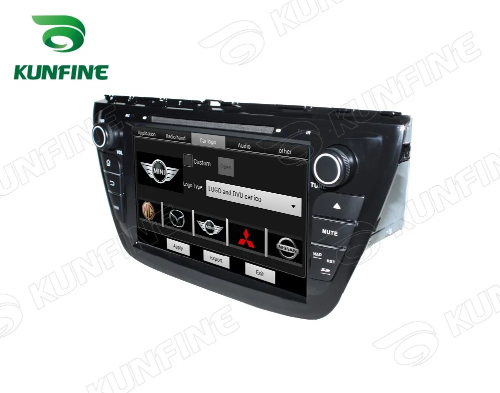 Car dvd GPS Navigation player for SX4 2014 8 inch E