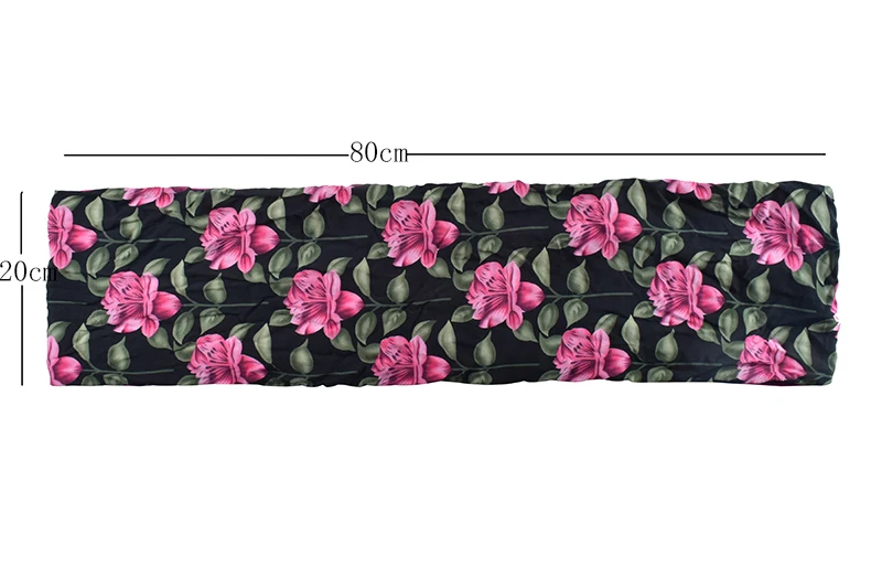 Женский шарф с рисунком шарф для поездок с карманом на молнии AA10305