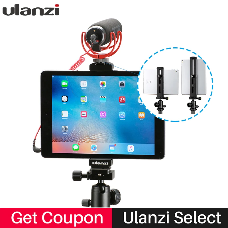 Ulanzi Aluminium Pad Tripod Mount Adapter with Hot Shoe All Metal
