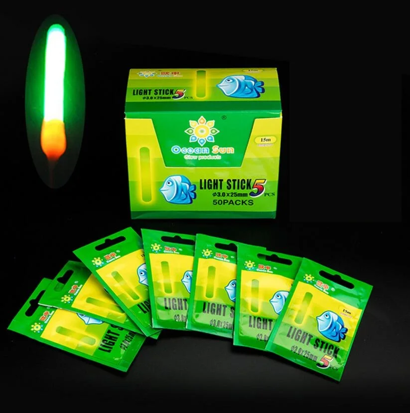 

3.0*25mm/4.5*37mm Fishing Float Fluorescent Lightstick Night Float Rod Lights tools Dark Stick Useful Lots for night Fishing