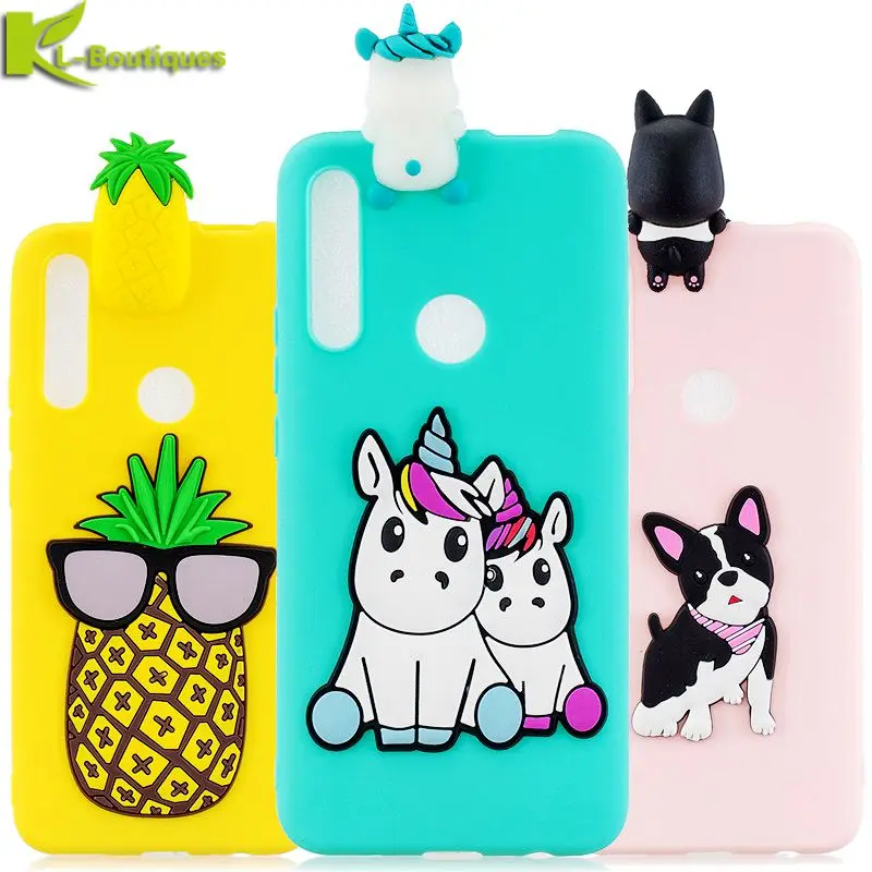

Huawei P Smart Z Case on For Funda Huawei P Smart Z Psmart Z STK-LX1 Cover 3D Doll Toy Candy Soft TPU Silicone Phone Cases Women