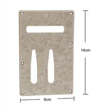 Homeland 1pcs ABS Electric Guitar Pickguard Rear Cover Plate Musical Instrument Accessories Guitar Accessories