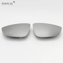 Крыло зеркало стекло для VW Jetta 6 MK6 2011 2012 2013 автомобиля-Стайлинг боковой двери с подогревом крыло зеркало стекло