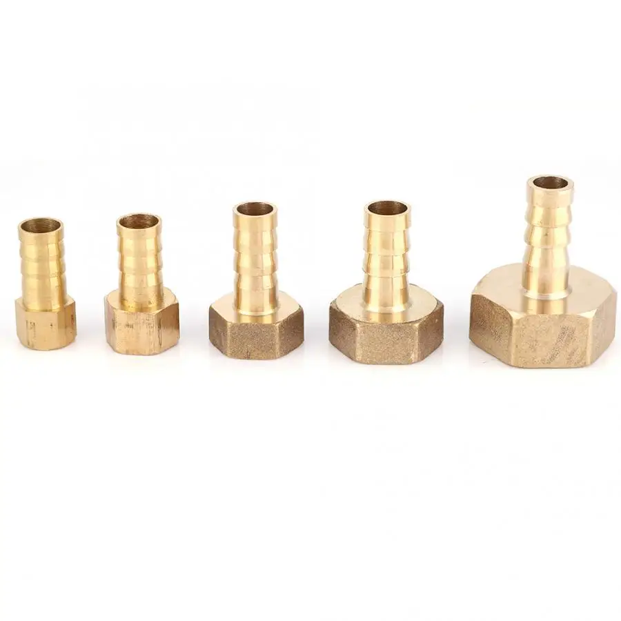 5 шт. латунный фитинг для шланга 10 мм хвостовый наконечник 1/8 &quot1/4&quot 1/2 &quot3/8&quot 3/4