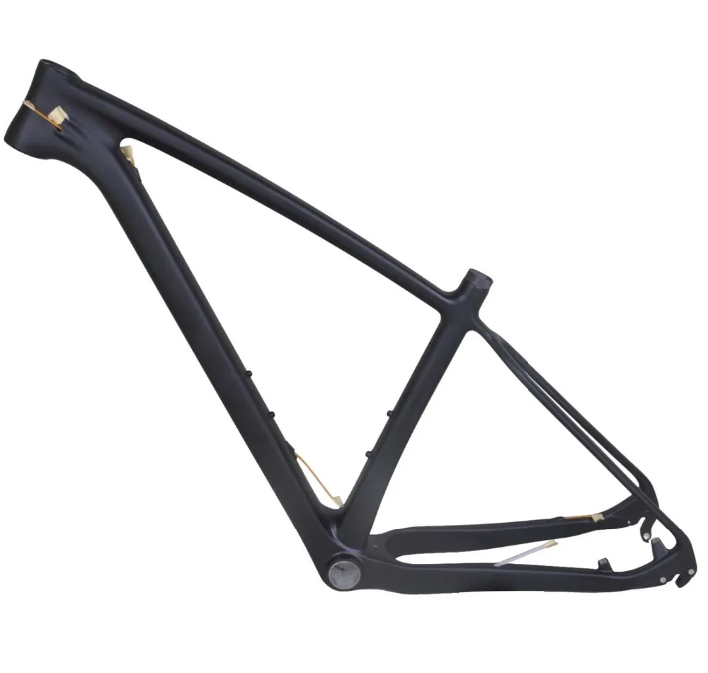 2021 フルカーボン新 27.5erプラスmtbフレーム車軸 148 BB92 udマット/光沢のある炭素 650 クイックリリースmtb