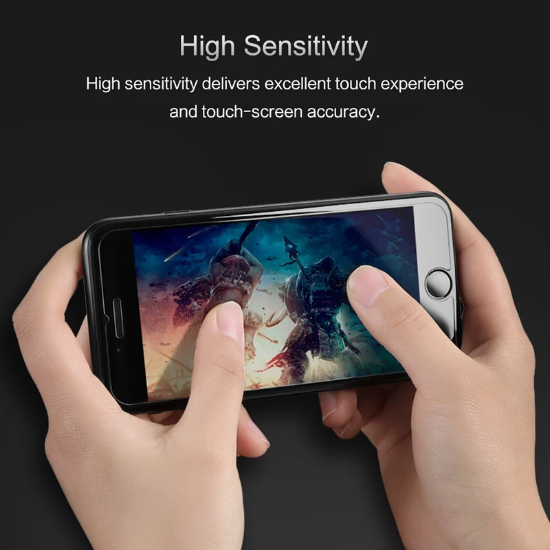 3 шт закаленное стекло для iPhone 8 plus, рок анти-синий/высокий ясный протектор экрана для iPhone 8 8 plus, 3 шт набор