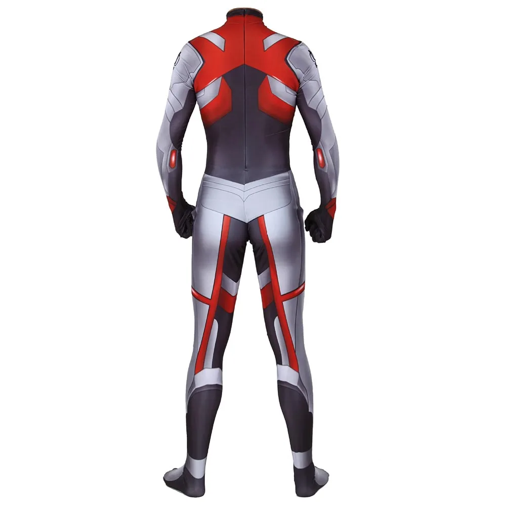 New Avengers Endgame Quantum Realm Battle Suits Averngers Cosplay Costume Marvel Superhero Bodysuit Adult Zentai Jumpsuit