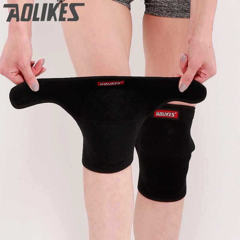Aolikes 1 шт. спортивный Фитнес наколенники Танцы Горные лыжи колено тренажерный зал