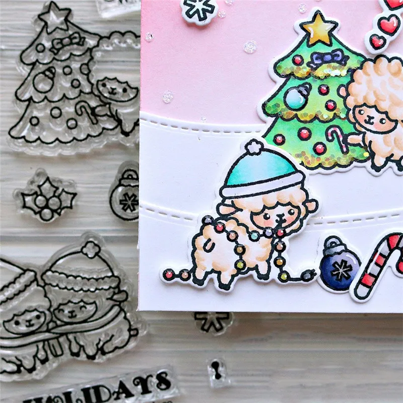 

Eastshape 1Pcs/lot Cuddly Sheep Metal Cutting Dies for DIY Card Craft Making Scrapbooking Album Paper Photo Frame Die And Stamp
