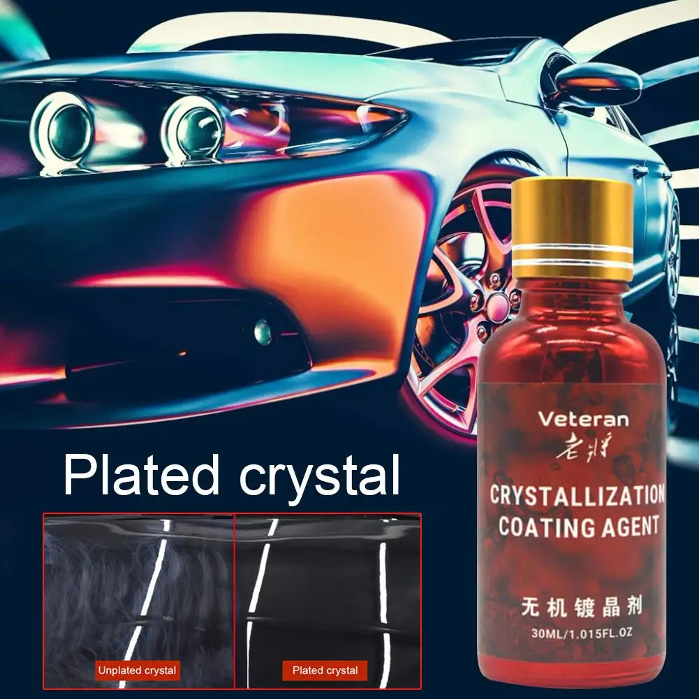 Automotive nano-plated crystal coating automotive ceramic nano-plated crystal automotive paint super hydrophobic glass