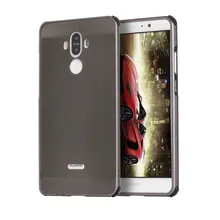 Чехол для huawei mate 9 Honor 8 Lite, ультратонкая металлическая алюминиевая рамка, пластиковая чехол для huawei P8 Lite mate 9