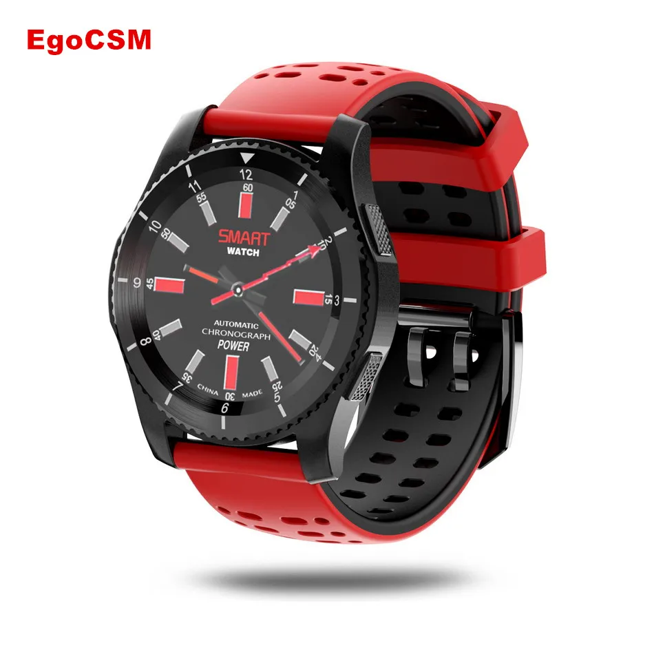 Egocsm gs8 SmartWatch Bluetooth 4.0 sim-вызов сообщение push сердечного ритма Мониторы Смарт