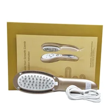 Высокочастотный вибрационный стимулятор волосяного фолликула, электрический стимулятор роста волос, стимулятор роста волос, питающий здоровье, красота, гребень