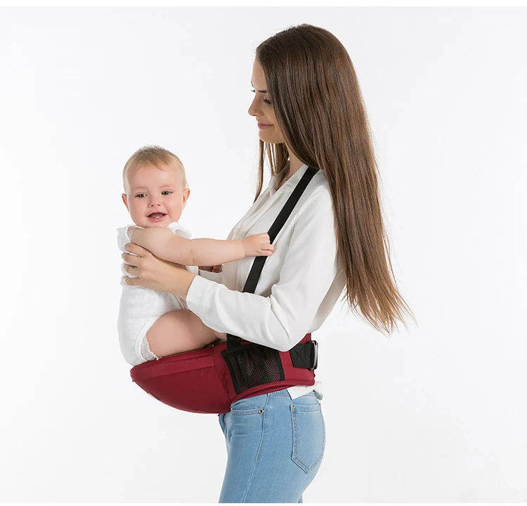 Детский табурет для переноски на бедрах, поясной стул с наплечным ремнем, рюкзак-переноска для младенцев, Регулируемый рюкзак для переноски спереди, детский табурет для переноски на талии