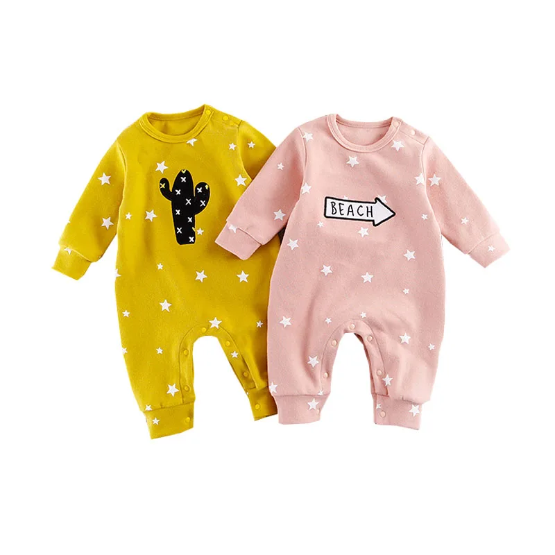 Ropa de primavera para bebé recién nacido mameluco de manga larga bebé niño ropa de dormir de algodón mono recién nacido Ropa Infantil Ropa de primavera para bebé recién nacido mameluco de manga larga bebé niño ropa de dormir de algodón mono recién nacido Ropa Infantil