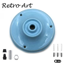 Старинный фарфор потолок Роза церемония потолок навес комплект для DIY подвесной светильник