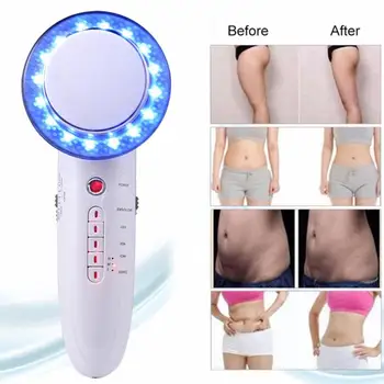 

6 in 1 RF Ultrasound Cavitation EMS Body Slimming Massager Weight Loss Anti Cellulite Fat Burner Weight Loss Massage Device