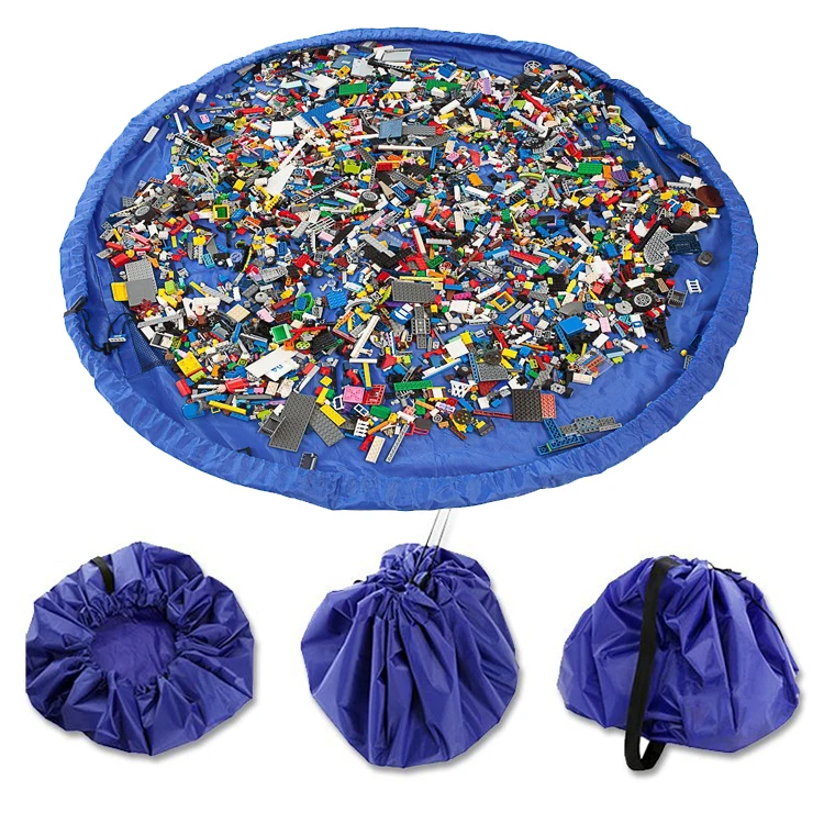 Парашют детские игрушки Органайзер сумка для хранения игровой коврик большой емкости прочный 20 кг подшипник портативный лего кирпичи Висячие складные Baskt