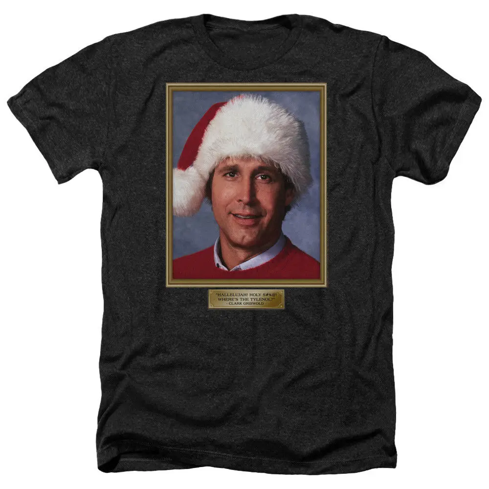 

Christmas Vacation Movie Clark Griswold Portrait HALLELUJAH T-Shirt All Sizes Cool Casual pride t shirt men Unisex Fashion