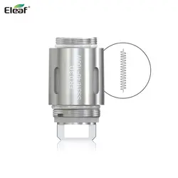 5 шт./лот оригинальный Eleaf ER 0.3ohm SS316 Головка Катушки 40-100 Вт Чистый хлопок для Melo RT 22 распылитель