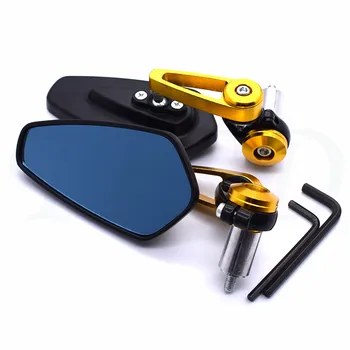 

Universal Motorcycle rearview mirror Moto aluminum 7/8" 22mm handlebar rod end side mirror motorbik For KTM 690 Duke R