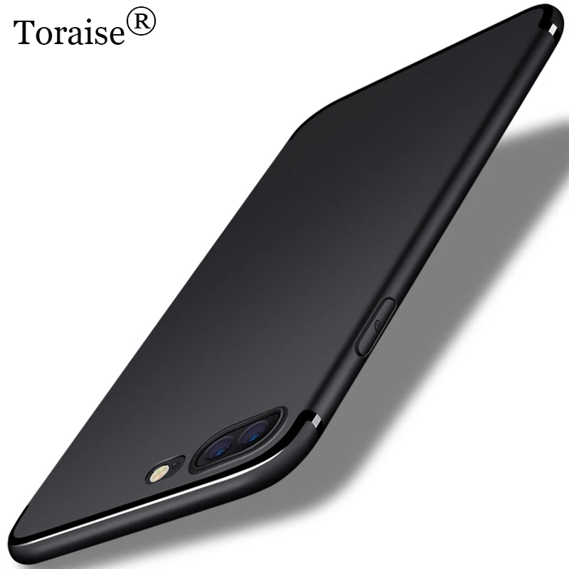 Тонкий Ультратонкий чехол Toraise для iPhone X iphone 8 Матовый Мягкий силиконовый из ТПУ plus