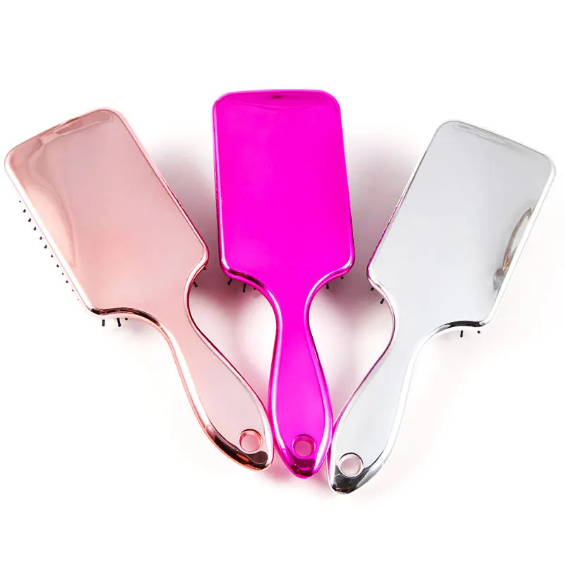 

3 Colors 25CM Fashion Hair Brush Comb Care Styling Hair Comb Beauty Makeup Styling Care Hair Comb Shower Massager Detangle Brush