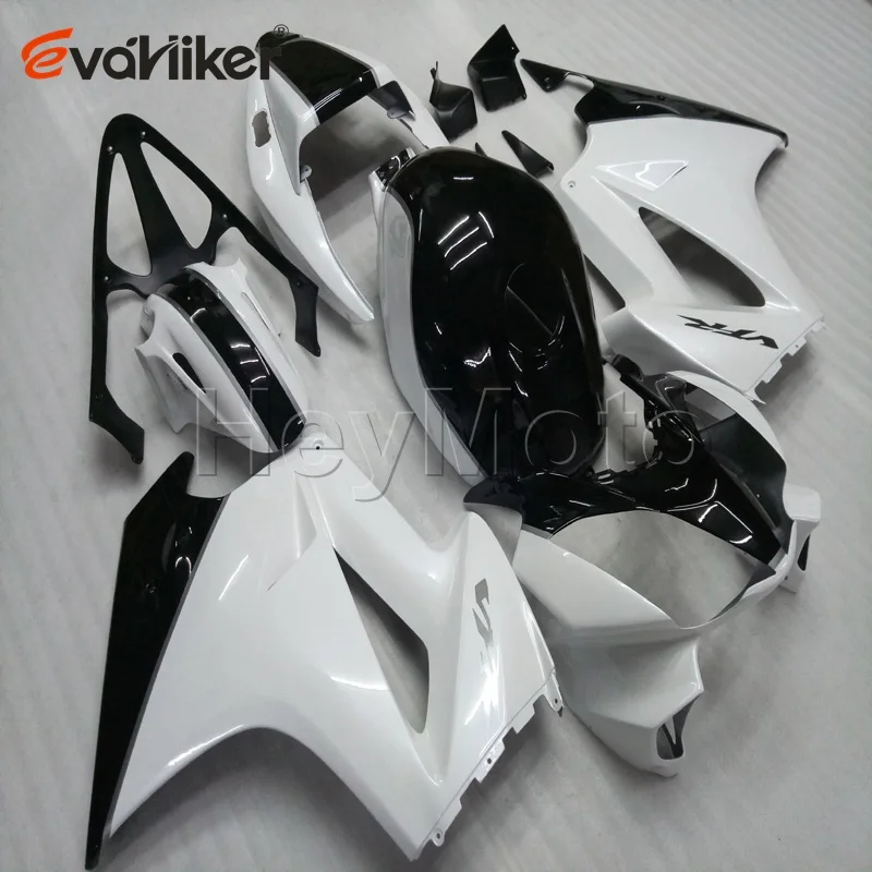 Капот мотоцикла на заказ для VFR800 2002-2012 ABS Пластиковый обтекатель мотоцикла+ 5 подарков+ окрашенный белый - Цвет: I