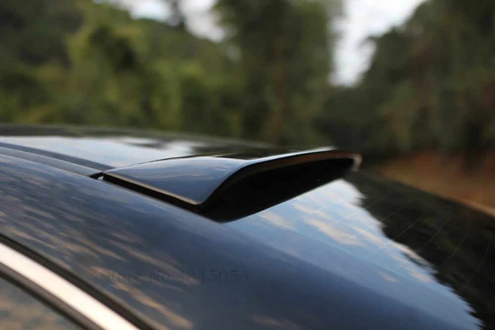 Для Honda Accord 2008 до 2013, черный спойлер на крышу, высокое качество, АБС пластик, задний багажник, крыло, задний спойлер на крышу, автомобильный стиль