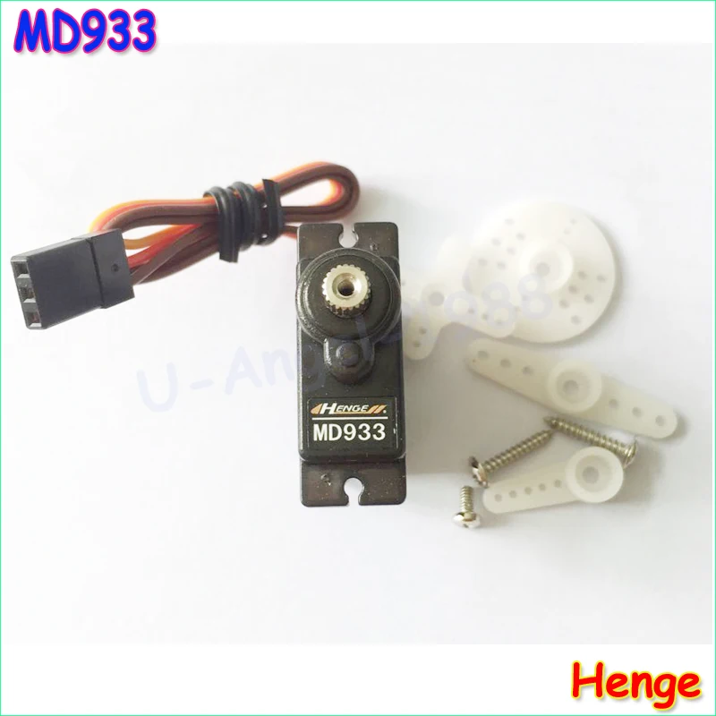 Оригинальный хендж MD933 Servo металла Шестерни Цифровые крутящего момента Сервоприводы с Шестерни s и часть для TREX 450