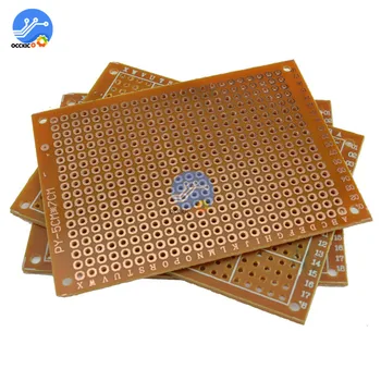 

10pcs/lot 5x7 cm Copper Prototype Diy Universal Printed Circuit PCB Development Board Protoboard For Arduino Practice