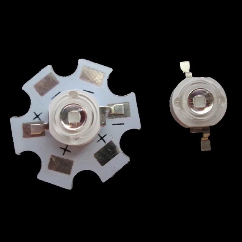 blue uv led with board 1w 3w