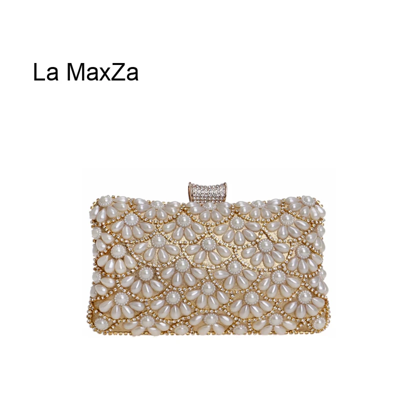 

La MaxZa Fashion Ladies New Bags One-shoulder Evening Bag China Manufacturer Party Shiny Customized Ladies Evening Clutch Bag