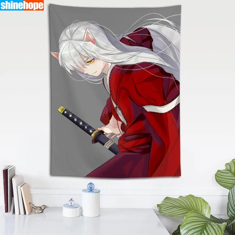 Inuyasha Гобелен Мандала настенный психоделический гобелен фермерский дом Декор для спальни комнаты настенный ковер настенное одеяло - Цвет: Tapestry 2