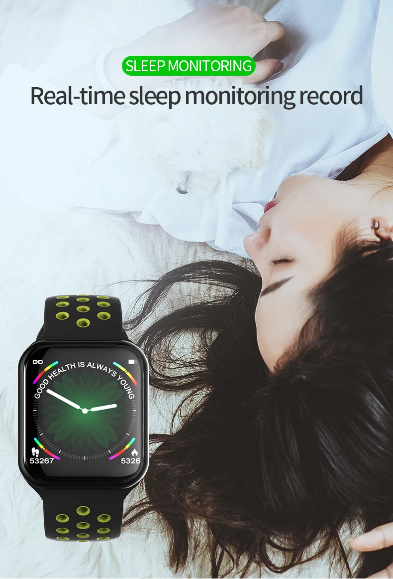 WLMLBU F8 умные часы IP67 водонепроницаемые 15 дней в режиме ожидания пульсометр кровяное давление Smartwatch Поддержка IOS Android