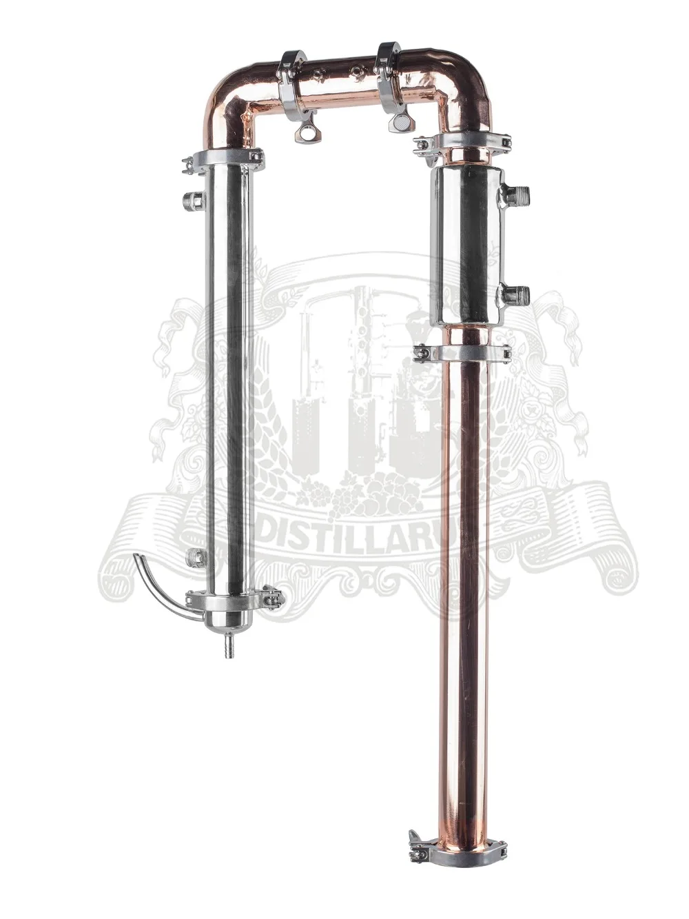 

NEW Copper Column for distillation C-SS" diameter 2" (51mm)