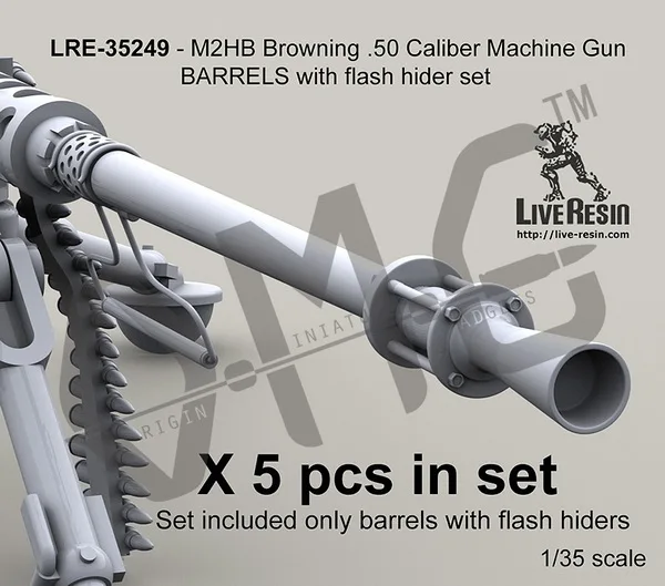 

IN STOCK Live Resin LRE-35249 1/35 M2HB Browning .50 Caliber