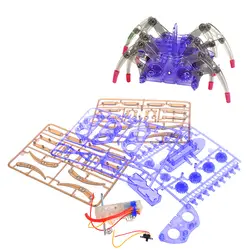 Электрический робот-паук игрушка DIY образовательные наборы Модель ручной работы для специального подарка сюрприз дети друзья