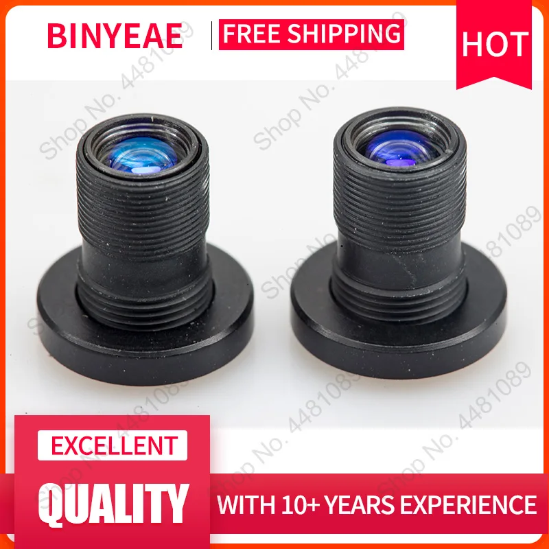  BINYEAE M7 button lens FL 12mm Pin hole lens for 1/3 CCD with F2.0 Mini CCTV HD 1Megapixel Lens for - 32999812987