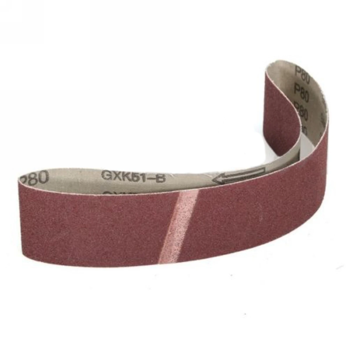 DWZ 20PCS 50 x 686mm Sanding Belts Mixed Grade 40 60 80 120 Grit Oxide Sander Coarse